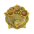 Handcrafted Brass Pooja Thali Small
