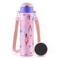 Sporty 700ml Kids Steel Bottle Pink