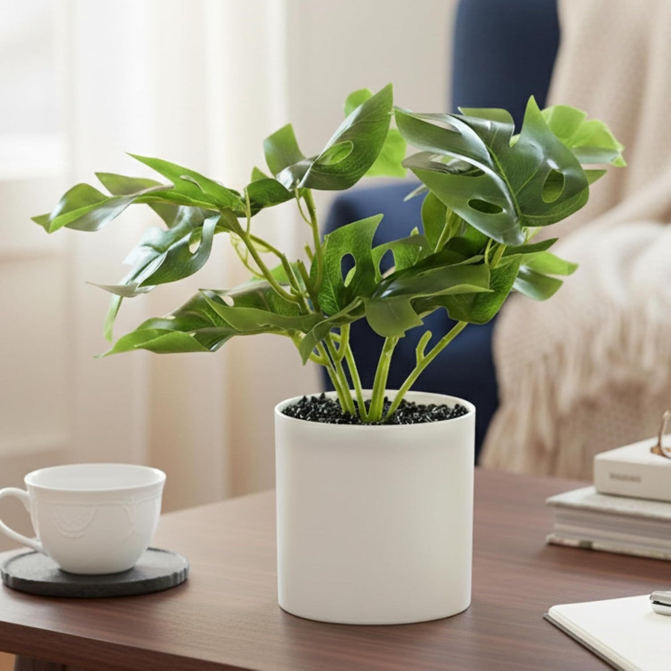 Artificial Plant with Pot 22cm Decor